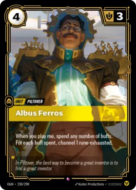 Albus Ferros ( OGN-230/298) Origins Main Set