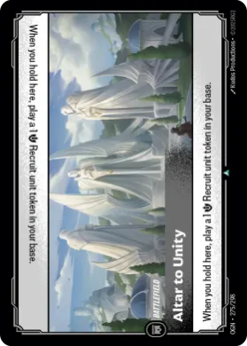 Altar to Unity ( OGN-275/298) Origins Main Set