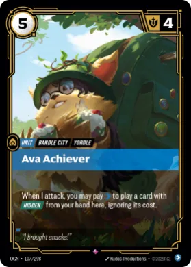 Ava Achiever ( OGN-107/298) Origins Main Set