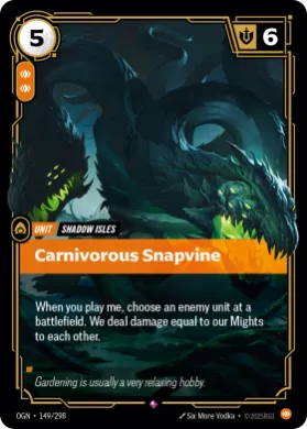 Carnivorous Snapvine ( OGN-149/298) Origins Main Set