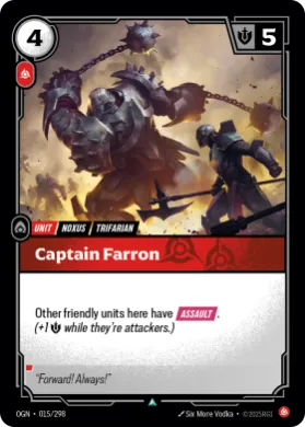 Captain Farron ( OGN-015/298) Origins Main Set