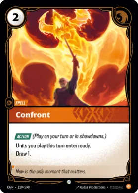 Confront ( OGN-129/298) Origins Main Set