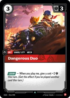 Dangerous Duo ( OGN-016/298) Origins Main Set