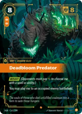 Deadbloom Predator ( OGN-161/298) Origins Main Set