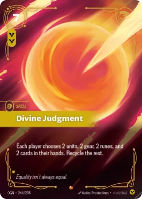 Divine Judgment ( OGN-244/298) Origins Main Set