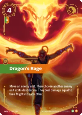 Dragon's Rage ( OGN-258/298) Origins Main Set