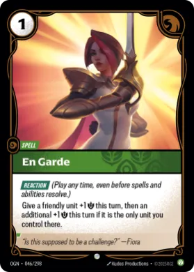 En Garde ( OGN-046/298) Origins Main Set
