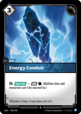 Energy Conduit ( OGN-098/298) Origins Main Set