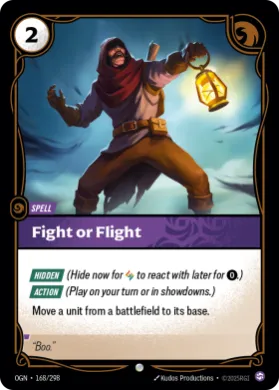 Fight or Flight ( OGN-168/298) Origins Main Set