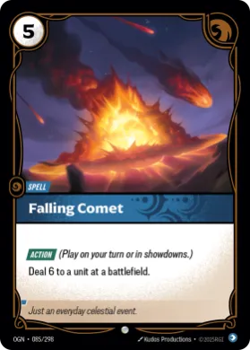 Falling Comet ( OGN-085/298) Origins Main Set