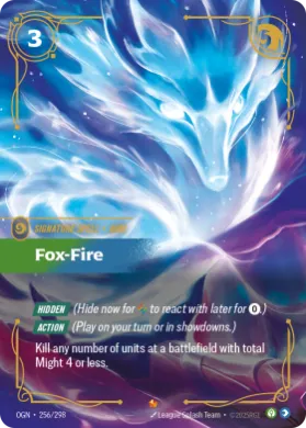 Fox-Fire ( OGN-256/298) Origins Main Set