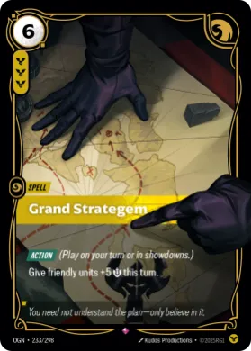 Grand Strategem ( OGN-233/298) Origins Main Set