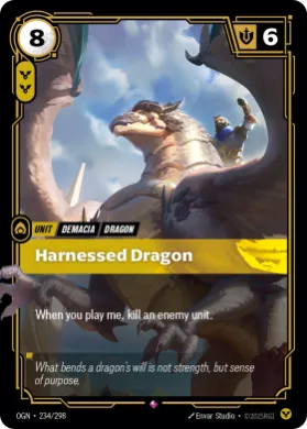 Harnessed Dragon ( OGN-234/298) Origins Main Set