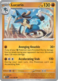 Lucario (SVI 114) Scarlet & Violet