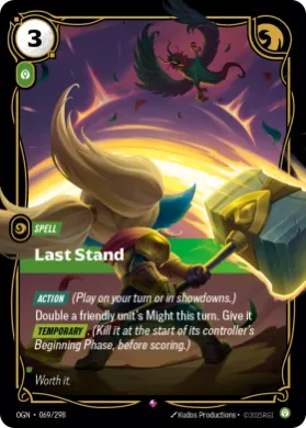 Last Stand ( OGN-069/298) Origins Main Set