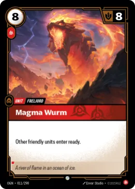 Magma Wurm ( OGN-011/298) Origins Main Set