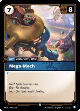 Mega-Mech ( OGN-088/298) Origins Main Set