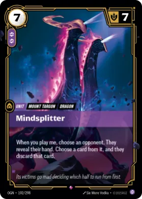 Mindsplitter ( OGN-192/298) Origins Main Set