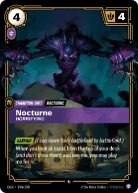 Nocturne, Horrifying ( OGN-194/298) Origins Main Set