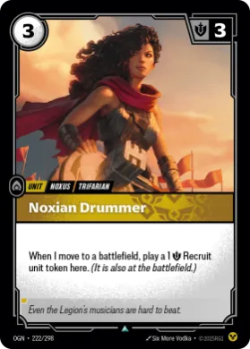 Noxian Drummer ( OGN-222/298) Origins Main Set