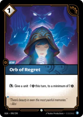 Orb of Regret ( OGN-090/298) Origins Main Set