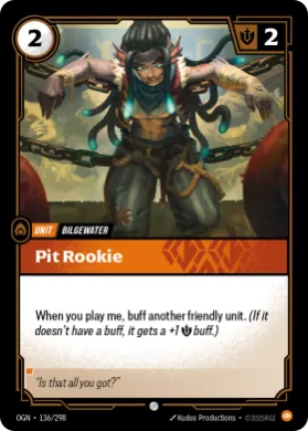 Pit Rookie ( OGN-136/298) Origins Main Set