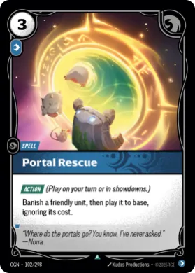 Portal Rescue ( OGN-102/298) Origins Main Set