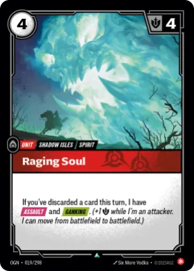 Raging Soul ( OGN-019/298) Origins Main Set