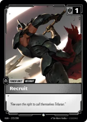 Recruit (NX) ( OGN-272/298) Origins Main Set