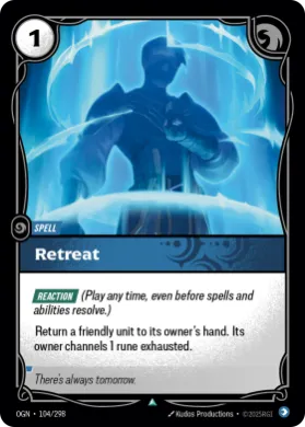 Retreat ( OGN-104/298) Origins Main Set