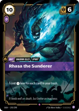 Rhasa the Sunderer ( OGN-195/298) Origins Main Set