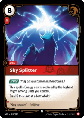 Sky Splitter ( OGN-014/298) Origins Main Set