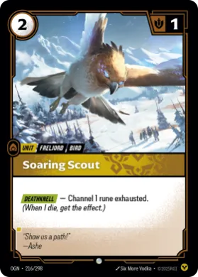 Soaring Scout ( OGN-216/298) Origins Main Set