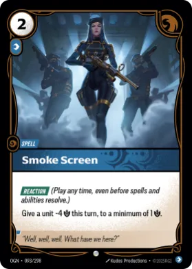 Smoke Screen ( OGN-093/298) Origins Main Set