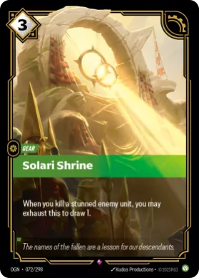 Solari Shrine ( OGN-072/298) Origins Main Set