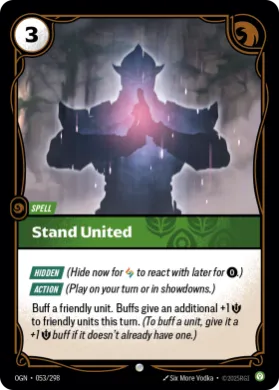 Stand United ( OGN-053/298) Origins Main Set