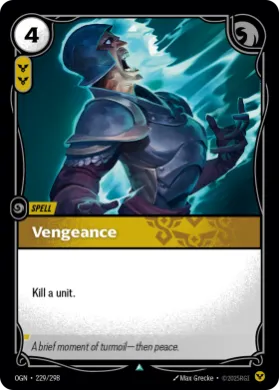 Vengeance ( OGN-229/298) Origins Main Set