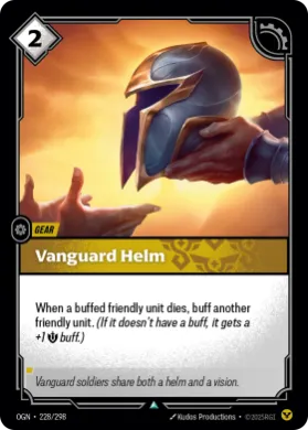 Vanguard Helm ( OGN-228/298) Origins Main Set
