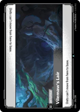 Vilemaw's Lair ( OGN-295/298) Origins Main Set