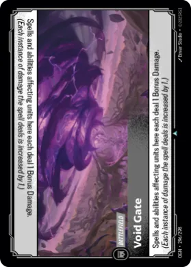 Void Gate ( OGN-296/298) Origins Main Set
