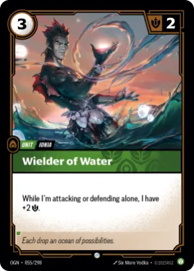 Wielder of Water ( OGN-055/298) Origins Main Set