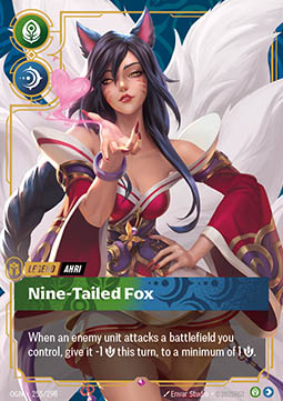 Ahri, Nine-Tailed Fox – V.1 - Rare