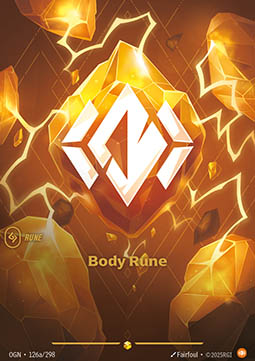 Body Rune – V.2 - Showcase