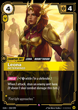 Leona, Determined – V.1 - Rare