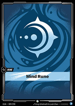 Mind Rune – V.1 - Common