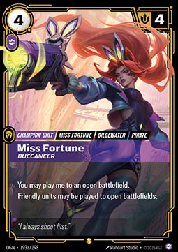 Miss Fortune, Buccaneer – V.2 - Showcase