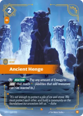 Ancient Henge (SFD SFD-117/221) Spiritforged