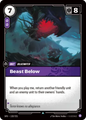 Beast Below (SFD SFD-132/221) Spiritforged