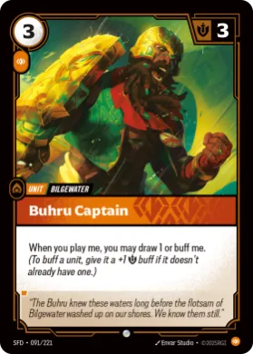 Buhru Captain (SFD SFD-091/221) Spiritforged