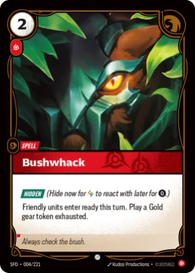 Bushwhack (SFD SFD-004/221) Spiritforged